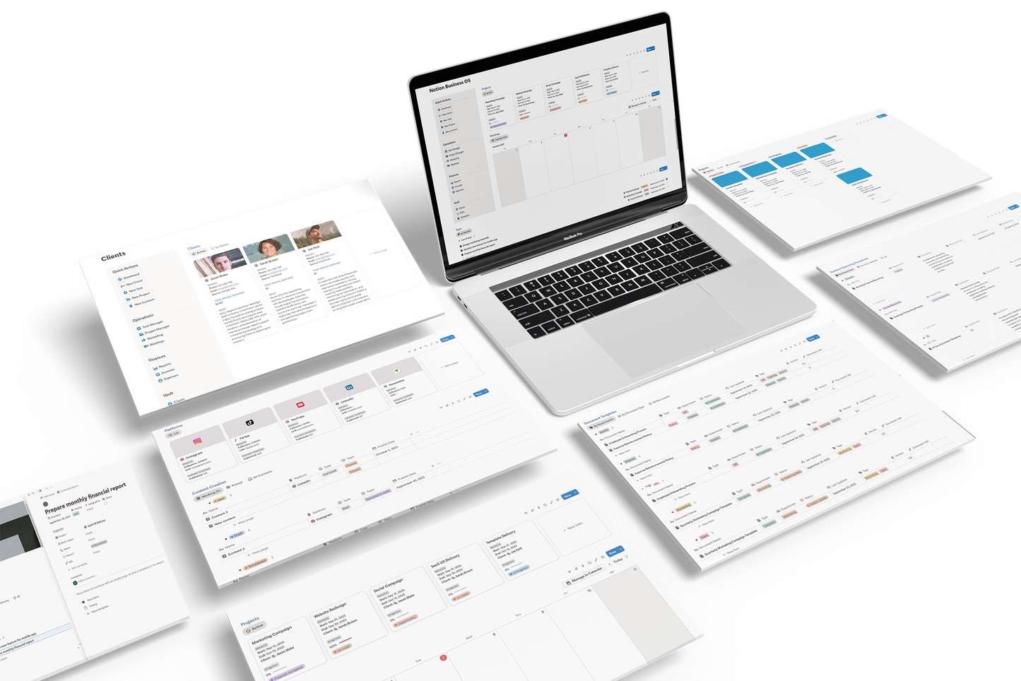 TEMPLAY | Notion Business Template for Entrepreneurs